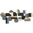thumbnail image 2 of Dahlia Studios Art Deco Shapes 43 1/2" Wide Abstract Metal Wall Art, 2 of 5