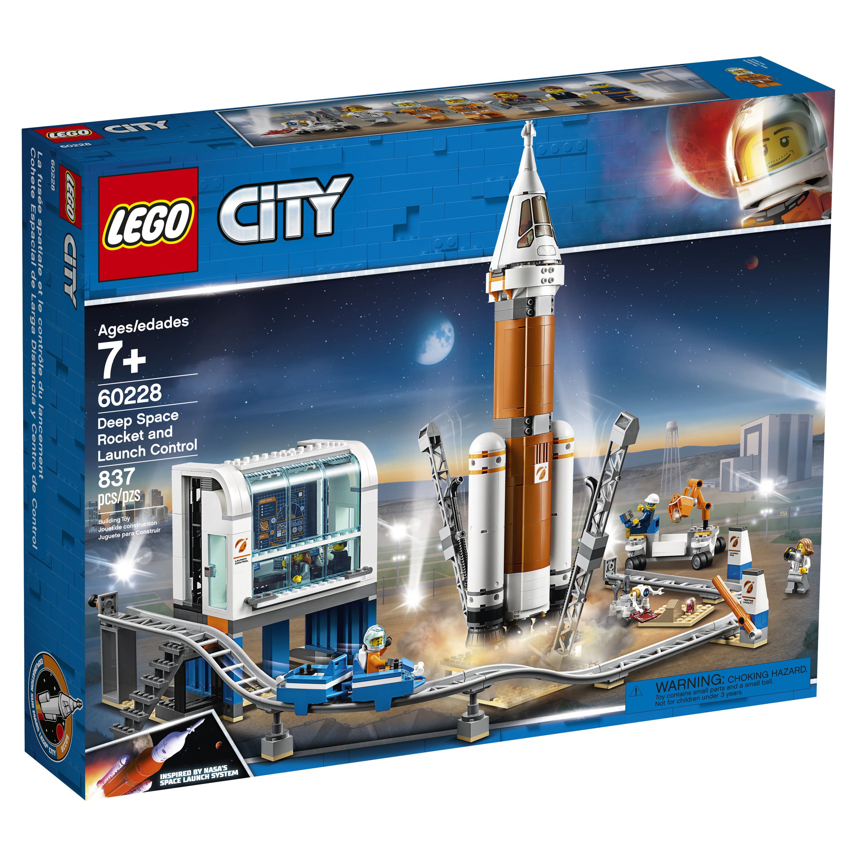 LEGO City Space Deep Space Rocket Launch Control 60228 with Toy Monorail - image 5 of 6