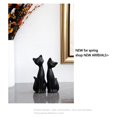 thumbnail image 3 of Billuyoard 1 par de adornos, decoración moderna de animales, figurita de arte artesanal, accesorios decorativos de diseño de boda para el hogar, sala de Suministros de cerámica y alfarería Billuyoard HA072011-00, 3 of 6