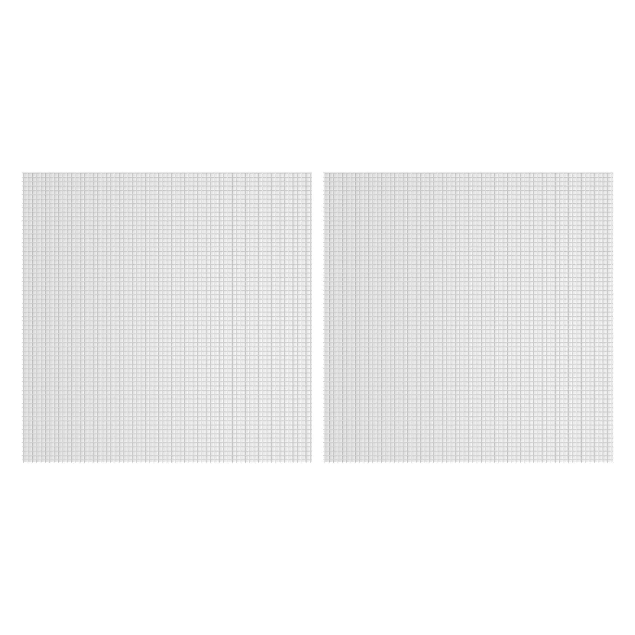 Duck Brand 8 in. x 8 in. White Fiberglass Wall Repair Patch, 2 Pack