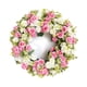 thumbnail image 2 of Corona de flores artificiales, guirnalda para puerta, corona rústica para puerta principal, corona de flores 45x45x8cm, 2 of 9
