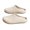 milky white, variant on Unisex Garden Clogs Slip On Waterproof EVA House Slippers Lightweight Comfort Shoes