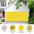 thumbnail image 2 of Yellow Garage Door Cover Banner 6 x 13 FT, Pure Yellow Garage Door Curtains Backdrop with Grommets for Indoor Outdoor Wall Party Porch Yard Decorations Background, 2 of 9