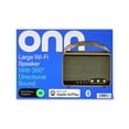 thumbnail image 4 of onn Large Wi-Fi Speaker with 360-Degree Directional Sound, Black, 4 of 8