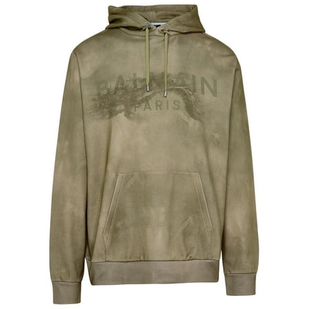 

BALMAIN Man Felpa In Cotone Beige