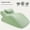 Green, variant on Ergonomic Bed Pillow with Neck & Back Support - Multi-Use for backrest, stomach/Prone Sleeping & Lying Pillow, Removable Washable Cover, for /Office Use - Ideal for & Spinal Health ( Filling)