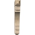 thumbnail image 2 of Ekena Millwork 5 1/2"W x 32"D x 38"H Merced Craftsman Smooth Bracket, Douglas Fir, 2 of 4