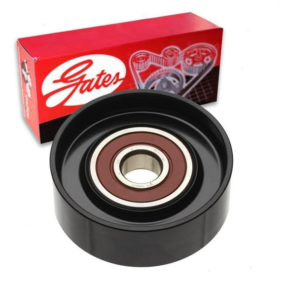 Gates DriveAlign Drive Belt Idler Pulley compatible with Subaru Outback 2.5L H4 2013-2017