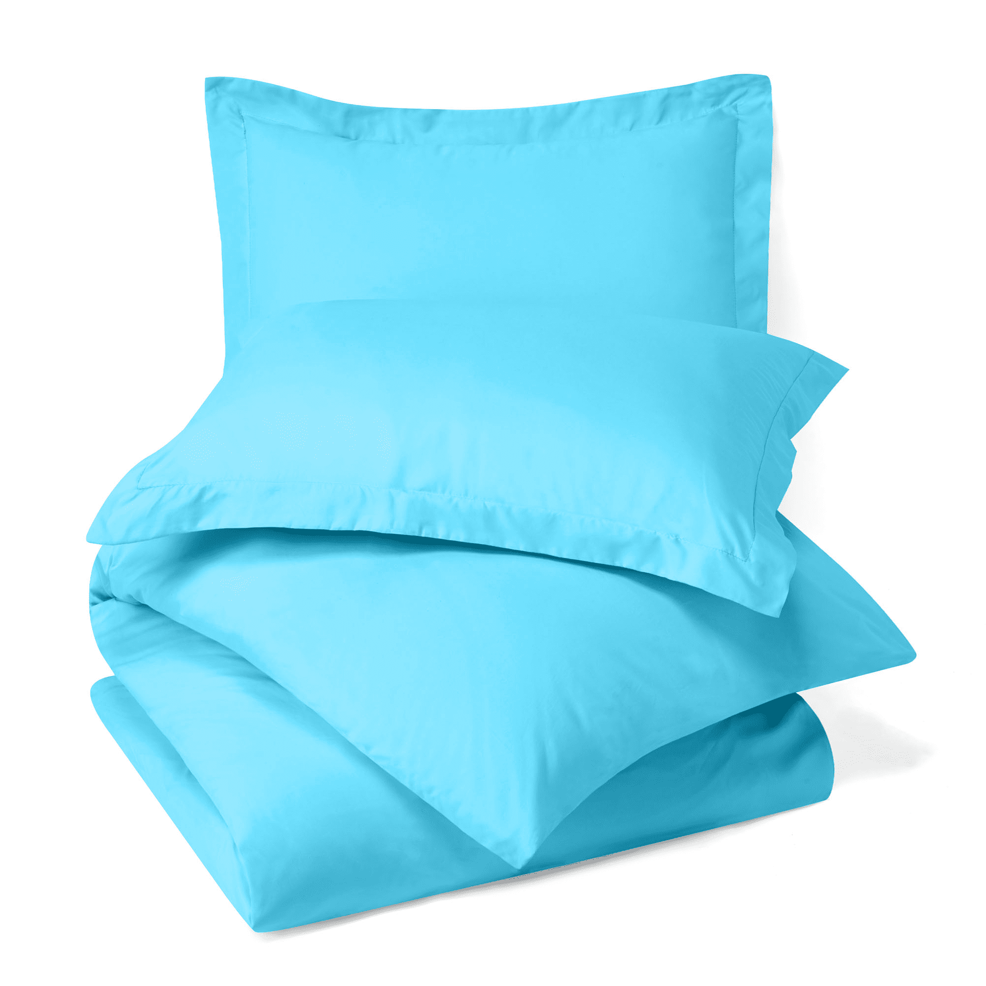 Hearth & Harbor 2-Piece Beach Blue Duvet Cover Set, Twin