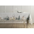 thumbnail image 5 of Maison d' Hermine Deer In The Woods 100% Cotton Tablecloth 54 Inch by 54 Inch., 5 of 7