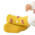 thumbnail image 3 of Toddler Baby Boys Girls Cartoon Non Crew Socks With Grip Botttom Cotton Thick Winter Warm Slipper Socks 0 Months-12 Months, 3 of 7