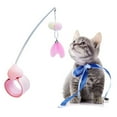 thumbnail image 4 of Cat Teaser Self Entertaining - Faux Feather Kitten Interactive Toy Pet Play Toy, 4 of 6