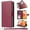 Red, variant on Wallet Case for iPhone 12(iPhone 12 Pro), iPhone 12(iPhone 12 Pro) Wallet Phone Case, Premium Zipper (with Wristlet) Flip Leather Phone Case for iPhone 12/12 Pro(6.1 inches) - Red