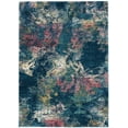 thumbnail image 2 of Nourison Fusion 4' x 6' Blue Multicolor Artistic Indoor Rug, 2 of 10