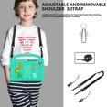 thumbnail image 3 of ELEHOLD Case for Samsung Galaxy Tab A9, Fun Animal Design EVA Durable Case with Handle & Stand & Strap, Easy Carry for Children,Green, 3 of 9