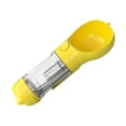 thumbnail image 1 of de botellas Tazón Recipiente de comida para caminar, Porta bolsas, Pequeño y liviano Amarillo Zulema botella de agua para perros, 1 of 8