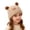 1-Khaki990, variant on Oiyii Adorable Beanies for Toddler Girl Two‑Tone‑Knit Bucket Hats Fall Winter Cap, Khaki