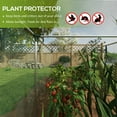 thumbnail image 4 of Outsunny 12' x 4' Plant Protection Tent Crop Cage with Door, Green, 4 of 10