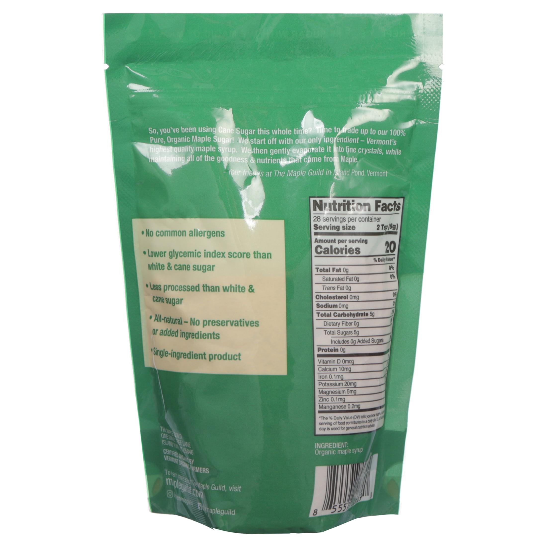 The Maple Guild, Pure Maple Sugar, 8 oz