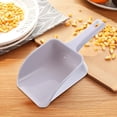 thumbnail image 3 of ROMANSENTIAL Plastic Ice Scoop for Home Freezer White 1Pc 11x5.1x3.1in, 3 of 8