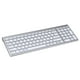 thumbnail image 2 of Teclado Inalámbrico Hugo Teclado USB Recargable Plata, 2 of 6