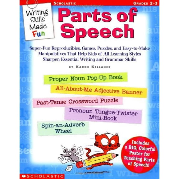 Pre-Owned Writing Skills Made Fun: Parts of Speech (Paperback) 0439222680 9780439222686