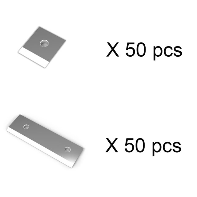 Alicates rj45, piezas de herramientas de hoja para fácil engarzador RJ rg45, pelador de cables, cuchillo, abrazadera de línea de prensado, pinzas RJ12 de repuesto, 5 uds.