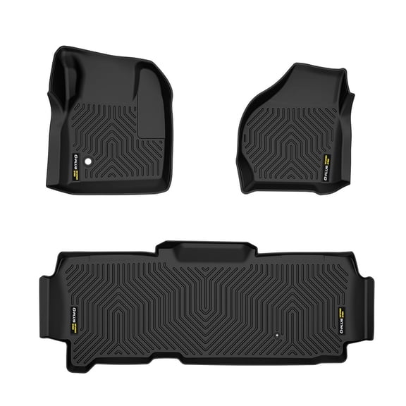 TPE Floor Mats Liners Fit For 1999-2007 Ford F-250 F-350 Super Duty SuperCab