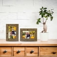 thumbnail image 5 of Our Family Picture Frame Wood Photo Frames Engraved Display Wooden Tabletop Postcard Frame for Hanging Wall Gallery Birthday Christmas Home Housewarming Gifts Desk Decor 4 x 6 Inch for DIY, 5 of 9