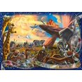 thumbnail image 1 of 5D Diy Diamond Embroidery Disney Princess 7 Dwarfs Snow White and the Beast Diamond Painting Needleworks Cross stitch Y201Square 55x70cm Gao Jinjia LED, 1 of 2