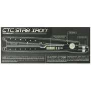 Rusk RSK686 Professional Str8 Titanium-Infused Ceramic Flat Iron, 1"