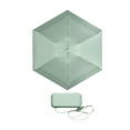 thumbnail image 3 of Mini Folding Umbrella Tiny Pocket Umbrella Small Umbrella Sturdy Lightweight Light Green, 3 of 8