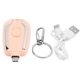 thumbnail image 1 of Cargador portátil ZHCH con llavero de carga rápida 1500 mAh para Android minibatería de emergencia USB C color rosa, 1 of 5