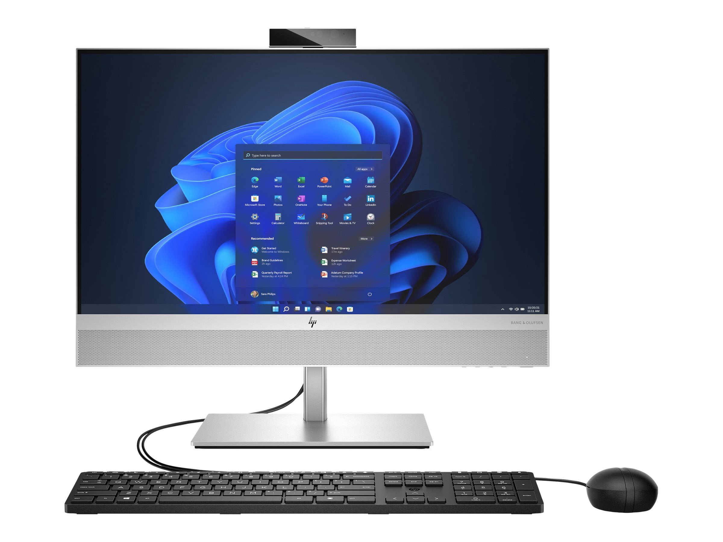 HP EliteOne 840 G9 All-in-One Computer - Intel Core i7 12th Gen i7-12700 Dodeca-core (12 Core) 2.10 GHz - 8 GB RAM DDR5 SDRAM - 256 GB M.2 PCI Express NVMe SSD - 23.8" Full HD 1920 x 1080 Touchsc