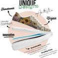 thumbnail image 5 of DOGO Wedge Sneakers for Women - Handmade and Vegan Leather Platform Sneakers for Women, Unique Chunky Sneakers Smell The Flowers Design, Size 9, 5 of 5