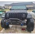 thumbnail image 2 of Vijay Steel Front and Rear Bumpers for Jeep Gladiator JT 2020-2024 with D-rings and Aluminum Lights, 2 of 9