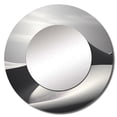thumbnail image 2 of Designart "Photography Capturing The Silence Of The Sahara" Desert Rund Mirror For Wall Decor - Large Grey Round Printed Mirror -Global Round Living Room Mirror - 29" x 29", 2 of 6
