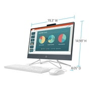 HP All-in-One 22-df0013w, 22-inch diagonal FHD IPS monitor (1920x1080)
