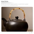 thumbnail image 2 of SHOWERORO 4Ud Mango Teapot Grip De Bambú Con Soporte Metálico Resistente Para Uso Doméstico, 2 of 7