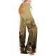 thumbnail image 2 of ICHUANYI Clearance Women's Print High Waist Print Pants Wide Leg Pants Casual Loose+Pocket ICHUANYI "ICHUANYI", 2 of 6