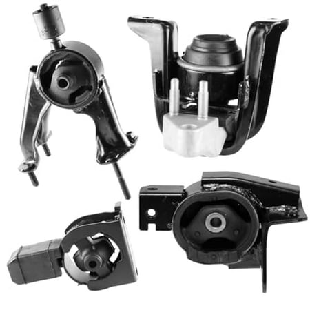 4M Auto Parts Front Rear Hydraulic Right Engine Mounts & Left Transmission Mount 4PCS Part Numbers. 9484 9525 9574 9541