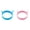 Blue 1PCS & Pink 1PCS, variant on Silicone Egg Silicone Egg Frying Ring Round Egg Moulds Non Stick Egg Ring Egg Ring With Dua L Handles Double Eared Silicone Egg Pancake For Frying Eggs