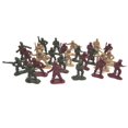 thumbnail image 2 of 50 Pcs Soldats Militaires Jouet Vert Armée/marron Ensemble de Jeu Modèle Militaire, 2 of 6