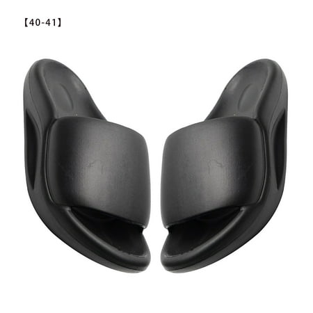 

Elenxs 1 Pair Slipper Non-Slip Unisex Shower Slipper EVA Open Toe Shoes Bathroom Beach Colored Shoes