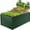 Green, variant on GVDV Raised Garden Bed 6x3x2ft Outdoor, Metal Raised Bed Kit for Backyard, Deep Root Planter Box for Gardening Vegetables, Fruits, Flowers, Rust-Proof, Easy Assembly