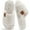 White, variant on Ecetana House Slippers for Women Cozy Soft Fuzzy Slippers Slides Open Toe House Shoes with Memory Foam