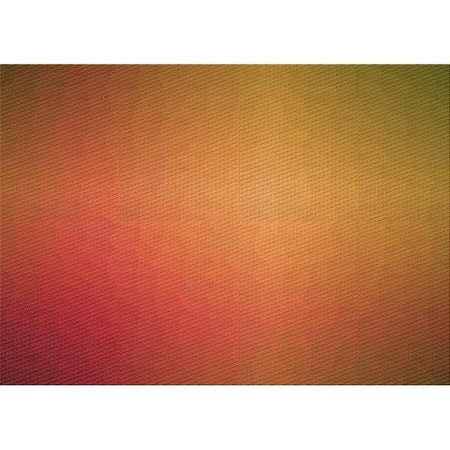 Ahgly Company Machine Washable Indoor Rectangle Transitional Neon Orange Area Rugs, 8' x 10'