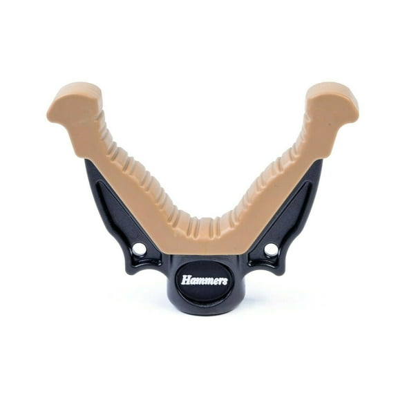 V Yoke Gun Rest Mount w/ 1/4-20 camera thread for Monopod Tripod Shooting Stick