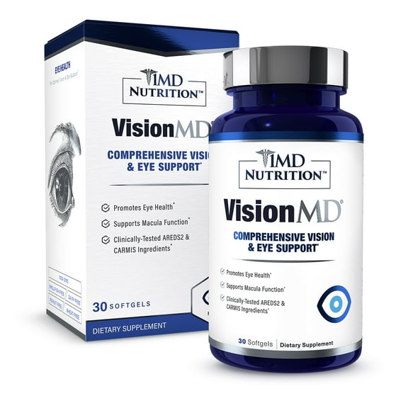 1MD Nutrition VisionMD Eye Vitamins, 30 Softgels