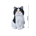 thumbnail image 3 of Seated Cat Figurines, Pet Models, Cute Car Interior Decorations And Toys With Realistic Sitting Posture, Durable Build And Adorable Facial Details, Designed For Car, 3 of 3